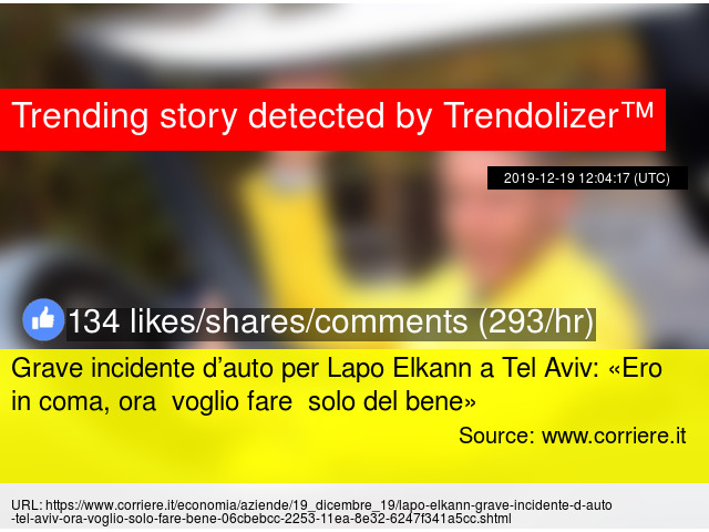 Grave Incidente D 8217 Auto Per Lapo Elkann A Tel Aviv 58 171 Ero In Coma 44 Ora Voglio Fare Solo Del Bene 187